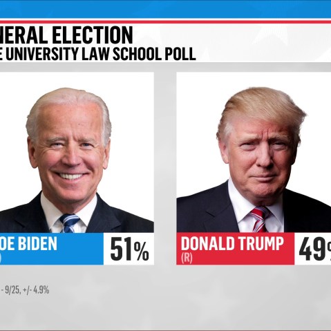 Biden leads Trump in general election polling, but GOP leads Dems on the issues