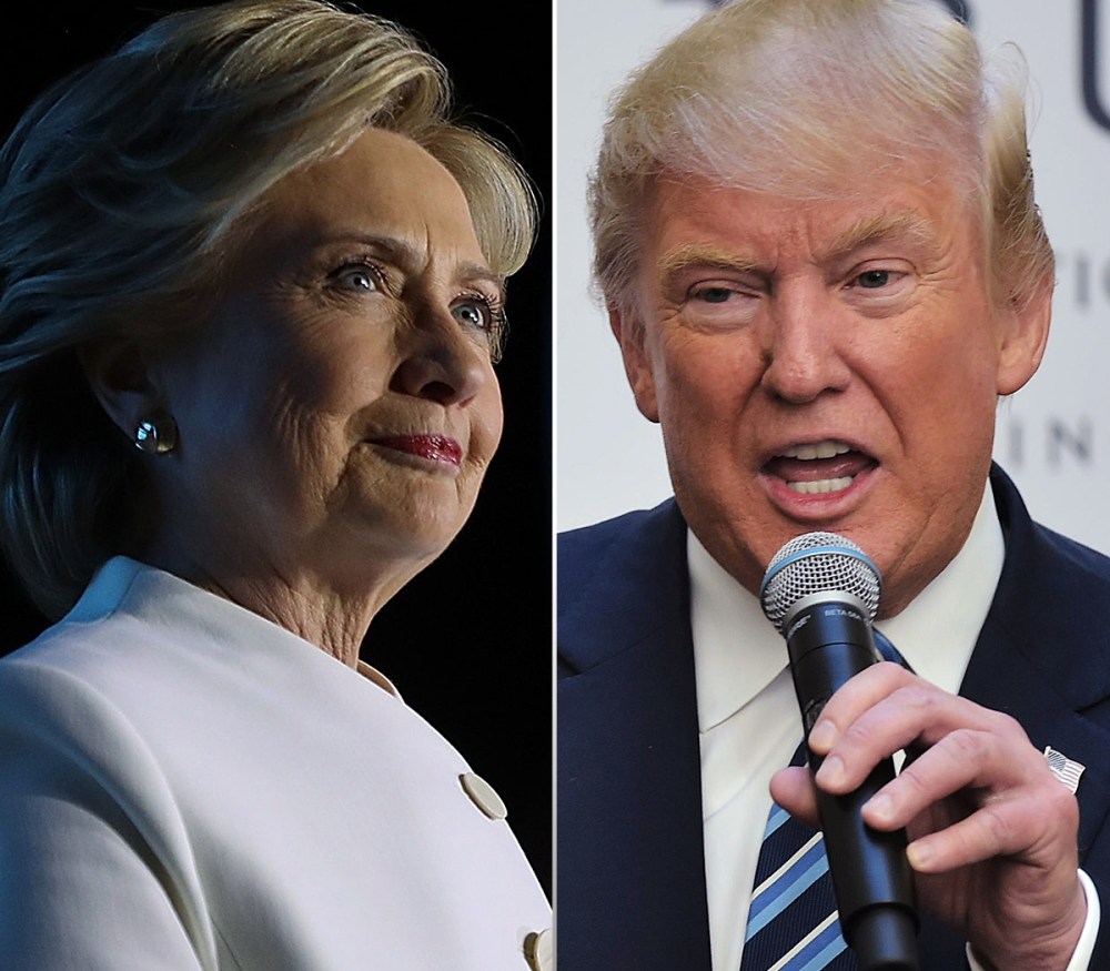 Image: Donald Trump and Hillary Clinton