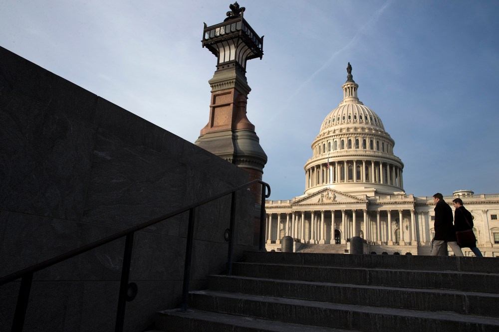 Image: The Capitol is seen in Washington on Jan. 3, 2018.