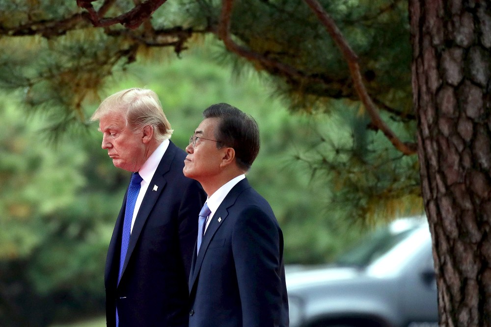 Image: U.S. President Donald Trump Visits South Korea - Day 1