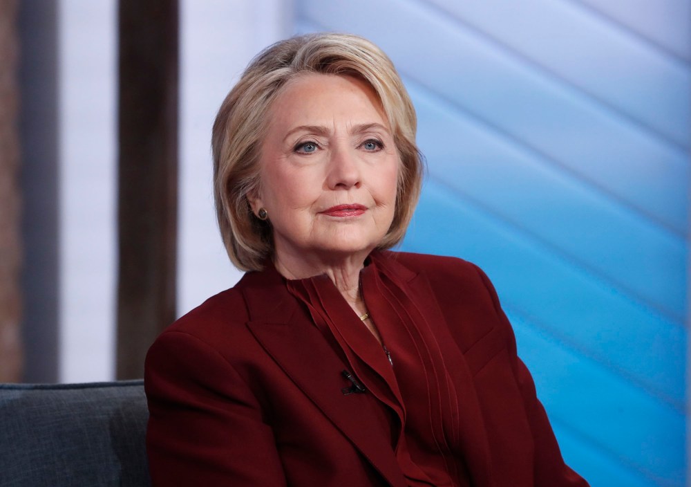 Image: Hillary Clinton and Chelsea Clinton are guests on "Good Morning America," Oct. 1, 2019 .