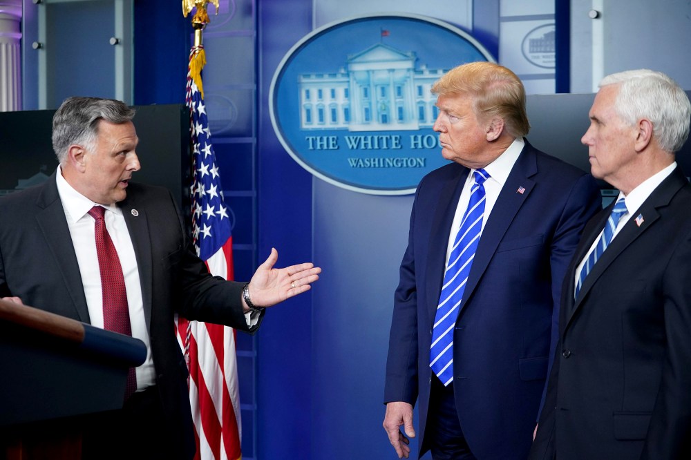 Image: US-HEALTH-VIRUS-BRIEFING