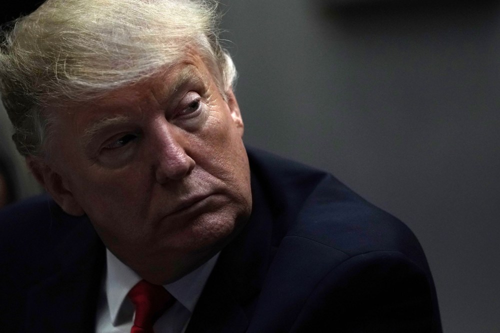 Image: President DOnald Trump Hosts Roundtable With Hispanic Pastors In The Roosevelt Room Of White House