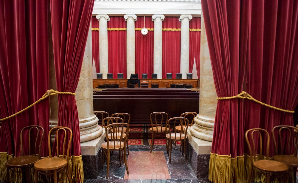 Image: The Supreme Court bench, 2016.