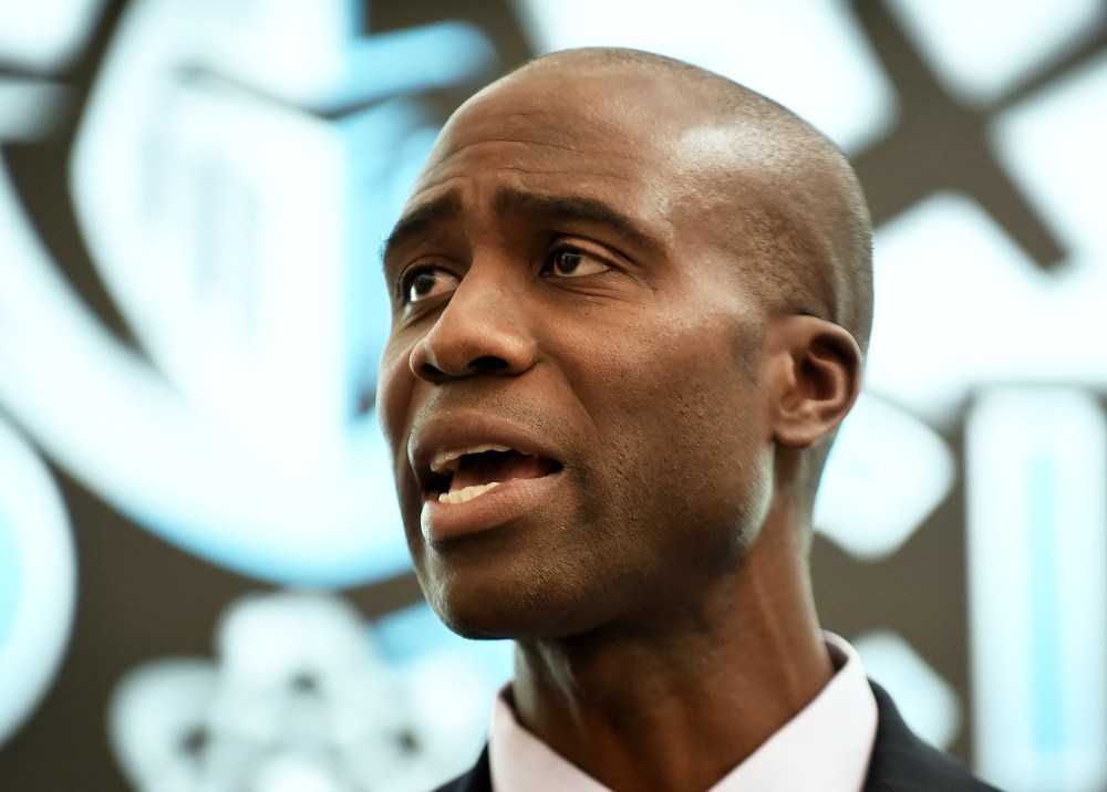 Image: Florida State Surgeon General Dr. Joseph Ladapo at a press conference in Kissimmee on Sept. 22, 2021.