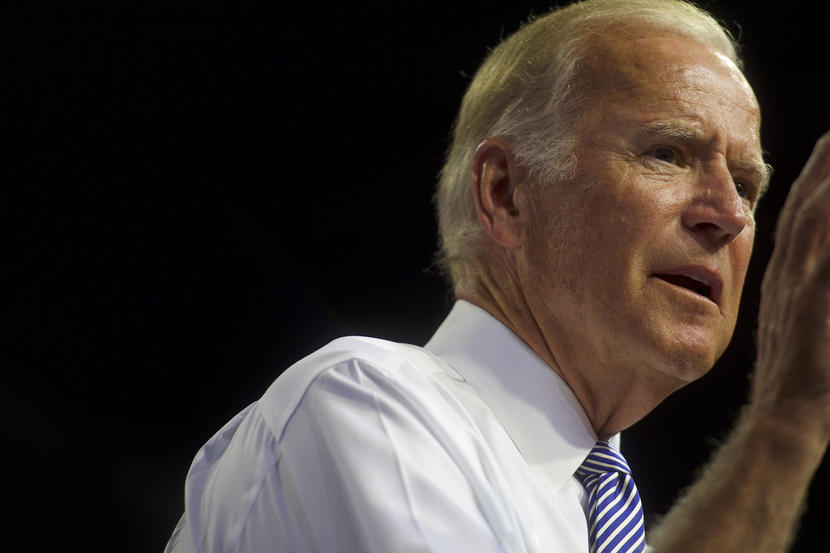 Vice President Joe Biden Campaigns With Democratic Presidential Candidate Hillary Clinton in Scranton, PA