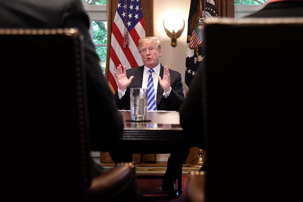 Image: President Trump hosts the California Sanctuary State Roundtable