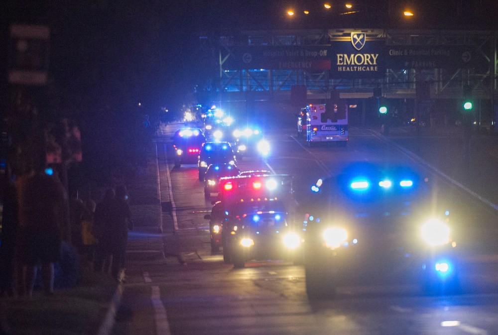 Ebola healthcare worker arrives in Atlanta