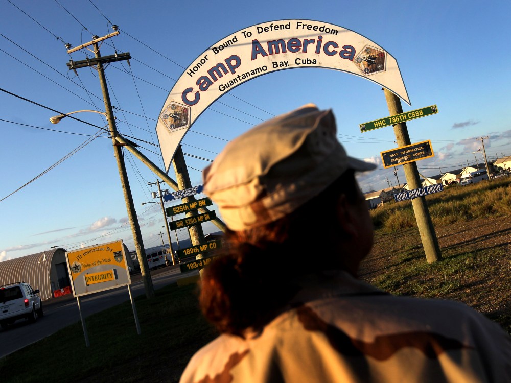 The internment center in Guantanamo Bay, Cuba. (Photo by John Moore/Getty Images, File)
