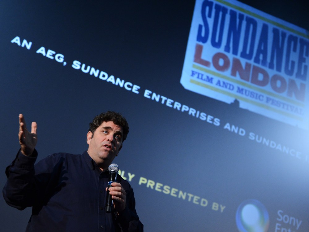 File Photo: Filmmaker Eugene Jarecki speaks at the "The House I Live In" screening and Q&A during Sudance London at Cineworld 02 Arena on April 27, 2012 in London, England.  (Photo by Ian Gavan/Getty Images for Sundance/AEG Europe/File)