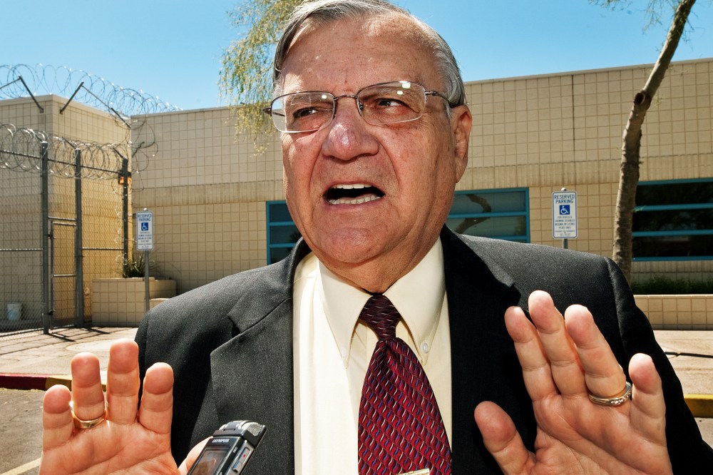 Maricopa County Sheriff Joe Arpaio. (Photo by Paul J. Richards/Getty)
