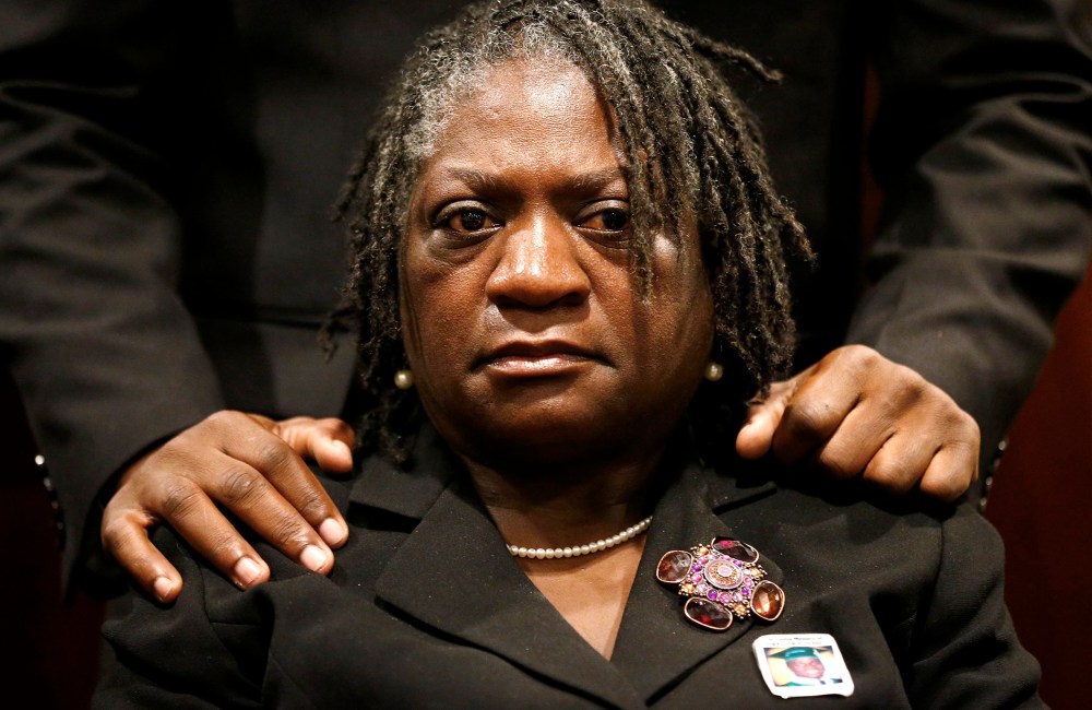 Georgia Ferrell, the mother of Jonathan Ferrell