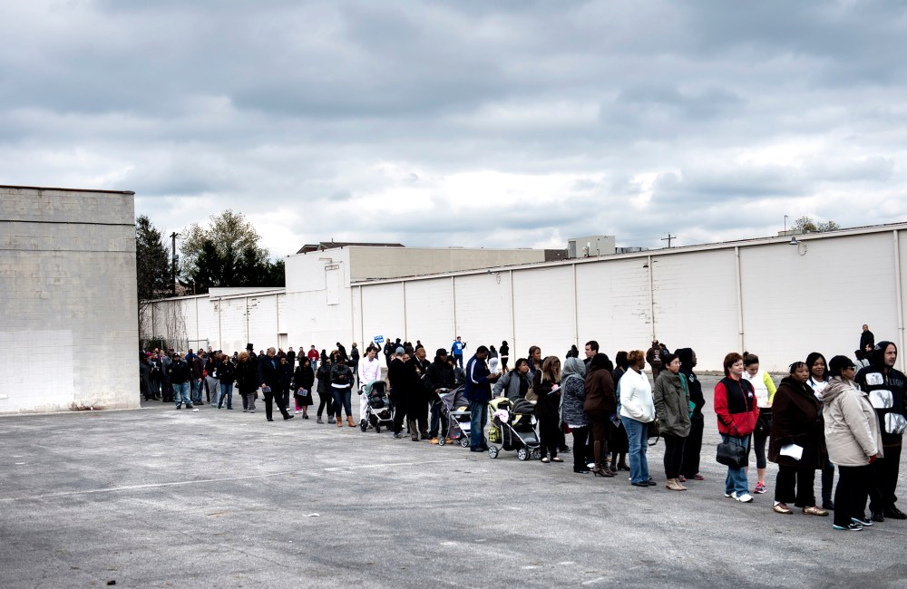 Early Voting in Columbus, Ohio