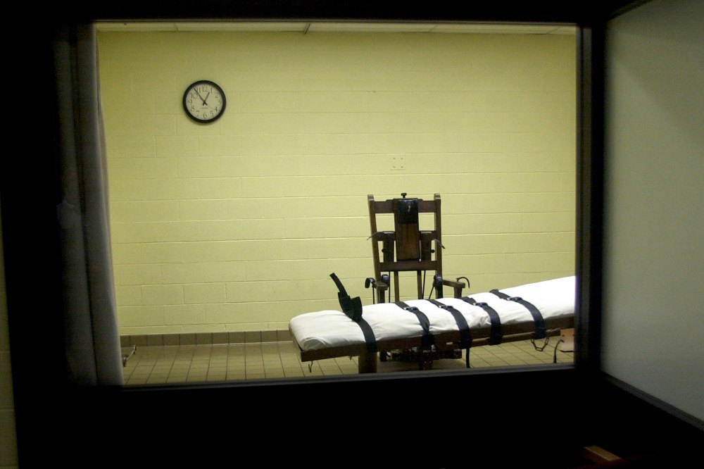 The death chamber. (Photo by Mike Simons/Getty)