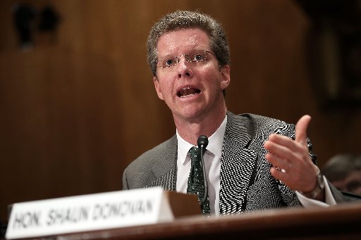 U.S. Housing and Urban Development (HUD) Secretary Shaun Donovan testifies during a hearing before Senate Homeland Security and Governmental Affairs Committee March 20, 2013 on Capitol Hill in Washington, DC. (Photo by Alex Wong/Getty Images)