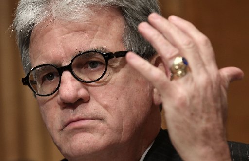 Committee ranking member U.S. Sen. Tom Coburn (R-OK) speaks during a hearing before Senate Homeland Security and Governmental Affairs Committee March 20, 2013 on Capitol Hill in Washington, DC. The committee held a hearing on "Hurricane Sandy: Getting...