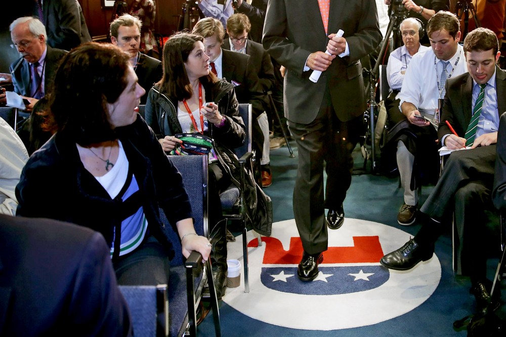 Boehner And House Leadership Speak To The Media After Weekly Conference Meeting