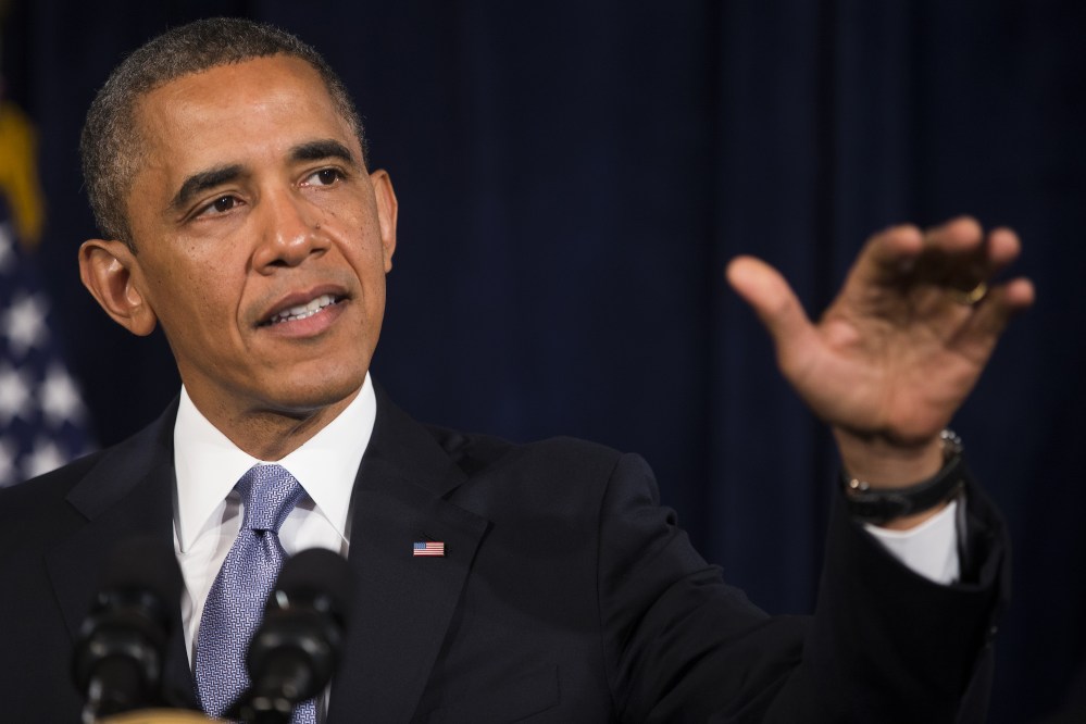 SAN JOSE - JUNE 29: U.S. President Barack Obama speaks about Affordable Care Act at The Fairmont Hotel on June 6, 2013 in San Jose, California. (Photo by Stephen Lam/Getty Images)