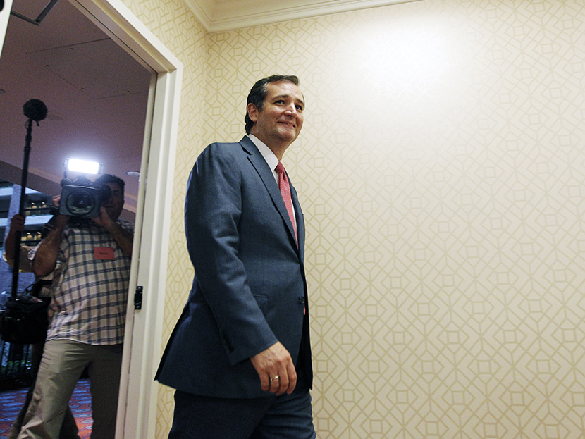 Ted Cruz Speaks Before A "Defund Obamacare" Town Hall - 08/20/2013