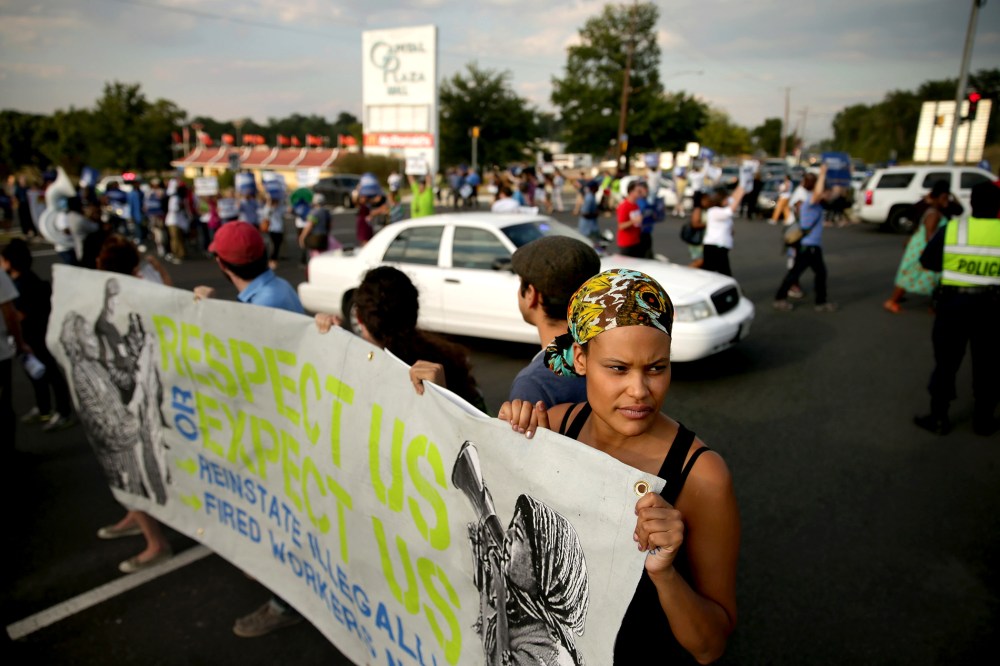 Activists Rally To Support Wal-Mart Workers For Better Jobs And Wages