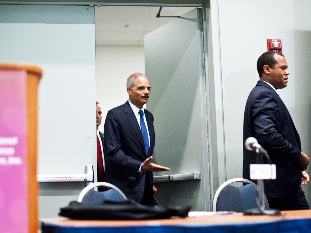 Holder talks Voting Rights Act  - Morgan Whitaker - 09/20/2013