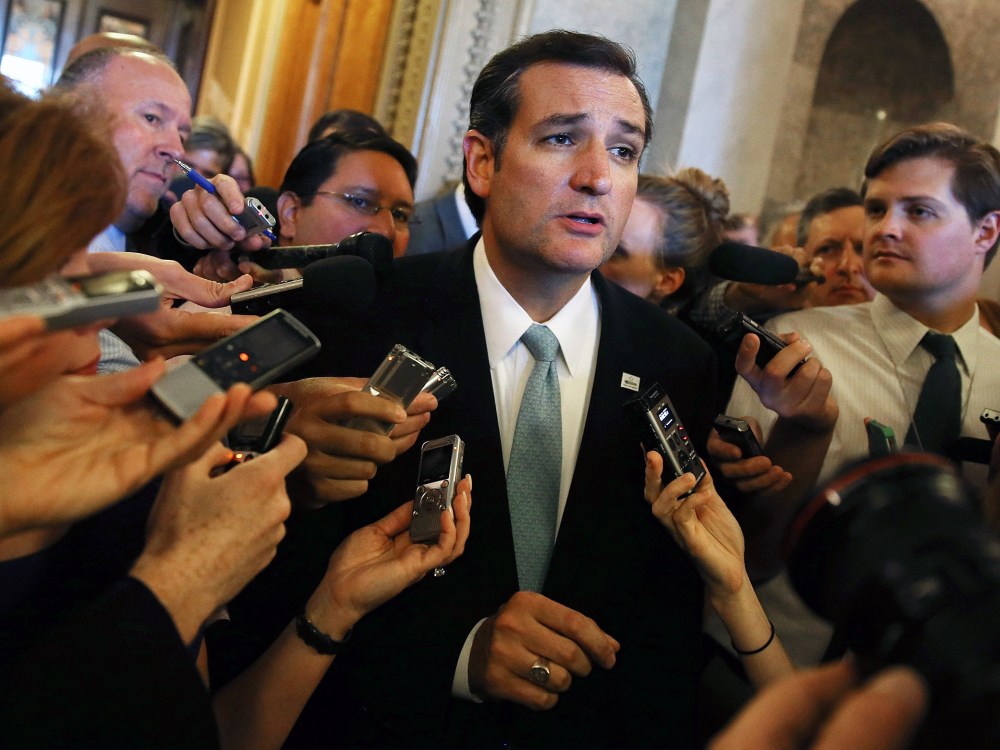 Sen. Ted Cruz (R-TX) Pulls All Nighter- Sarlin- 09/25/13