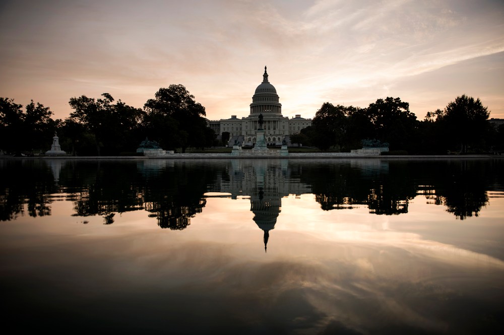 A view of Capitol Hill in Washington, D.C.
