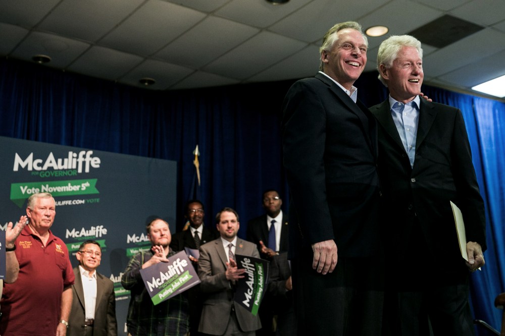 Bill Clinton, Terry McAuliffe