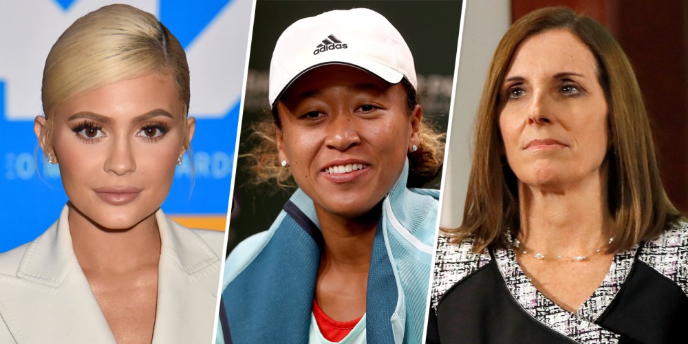 Image: Kylie Jenner Naomi Osaka Martha McSally