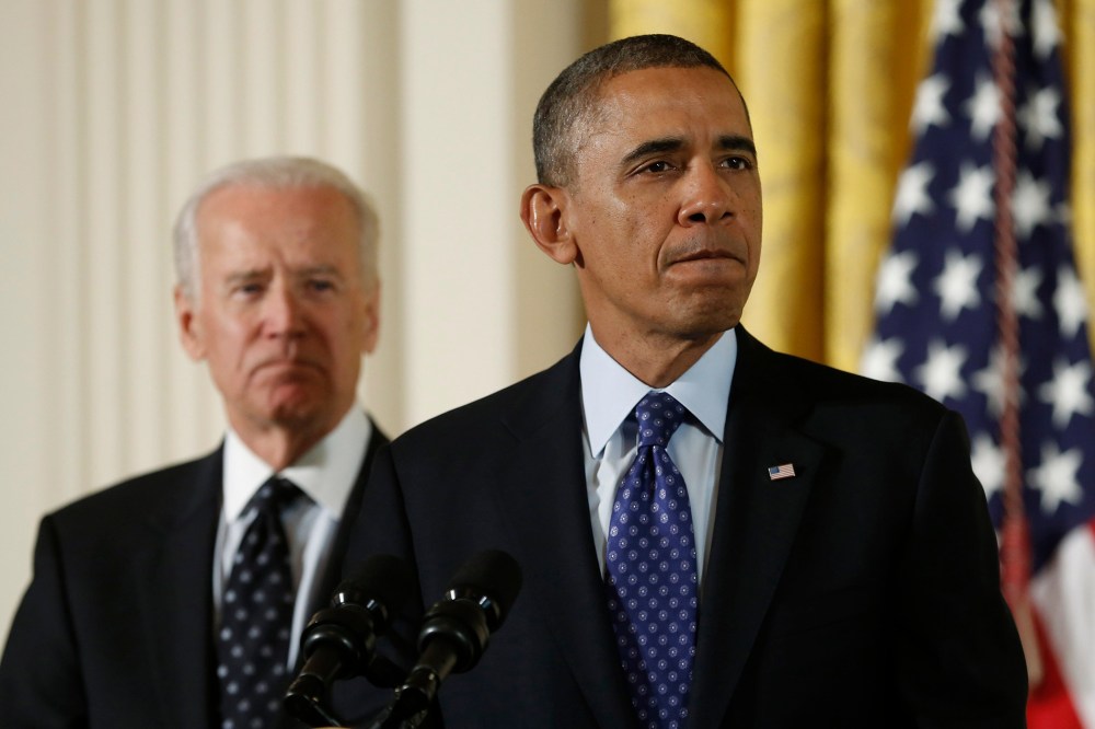President Barack Obama speaks during an event for the Council on Women and Girls at the White House in Washington Jan. 22, 2014.