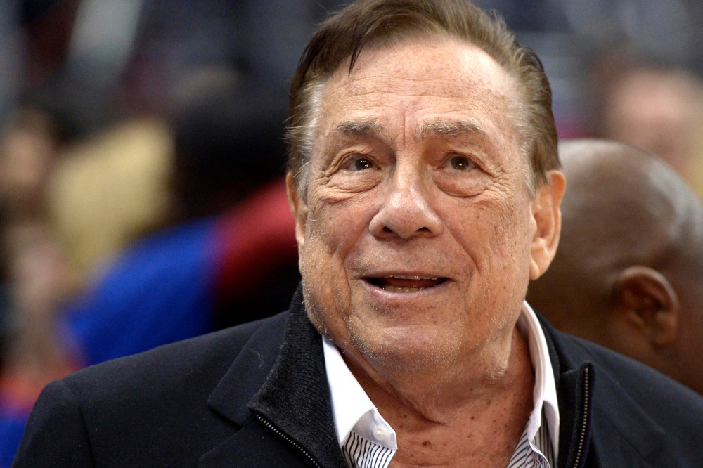 Los Angeles Clippers owner Donald Sterling attends a game against the Los Angeles Lakers at Staples Center in Los Angeles, Calif. on January 10, 2014.
