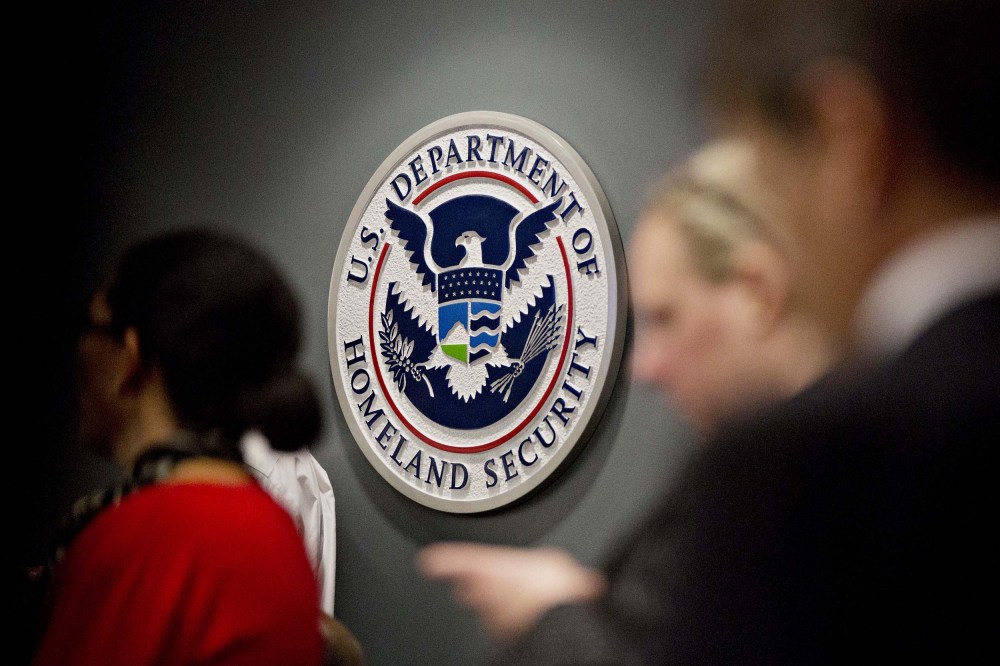 Vice President Mike Pence Speaks At The ICE Headquarters After Meeting With Staff