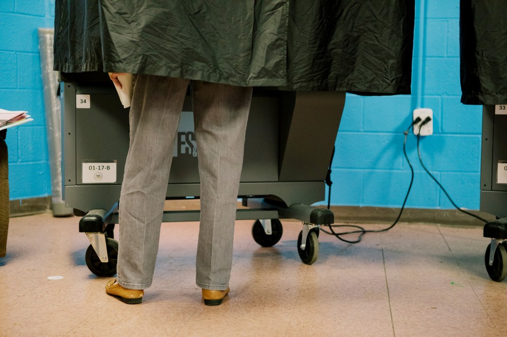 Voters Cast Ballots In Pennsylvania Primary