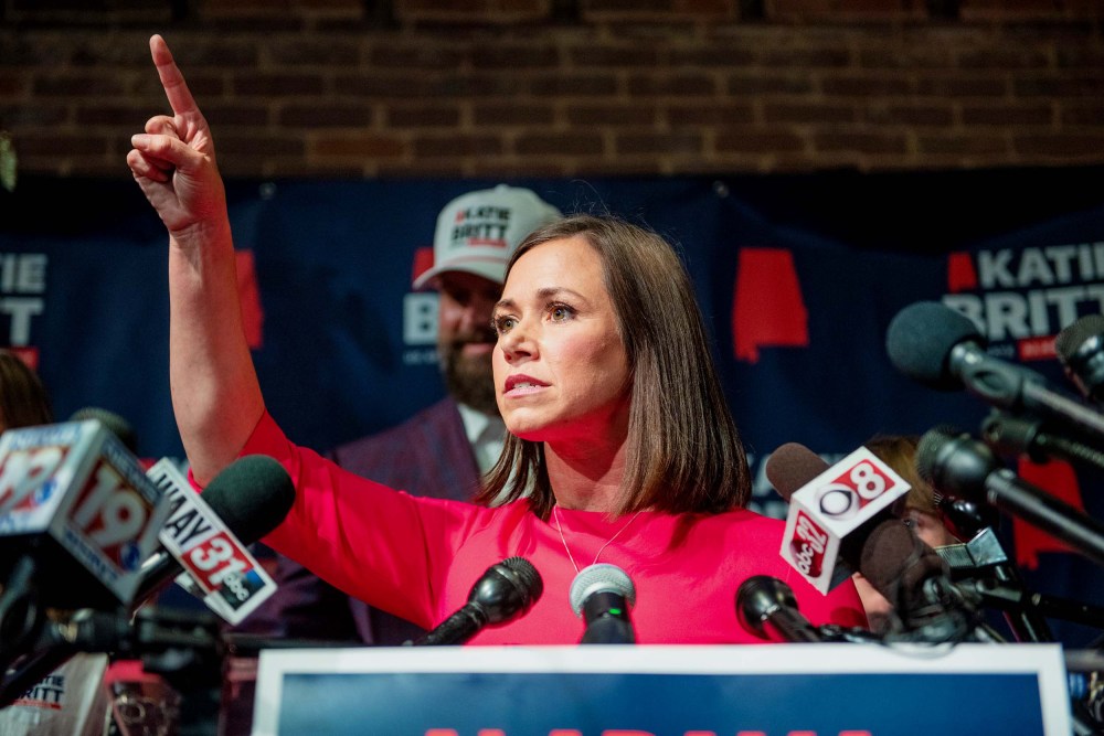 Republican Senate Candidate Katie Britt Holds Election Night Watch Event