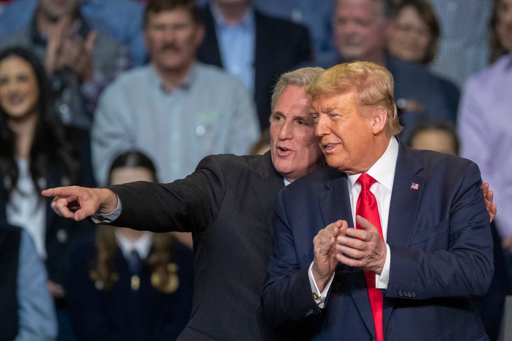 Image: Kevin McCarthy and Donald Trump