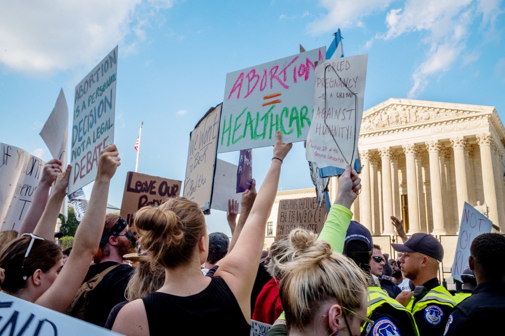 Protests Continue Across Country In Wake Of Supreme Court Decision Overturning Roe v. Wade
