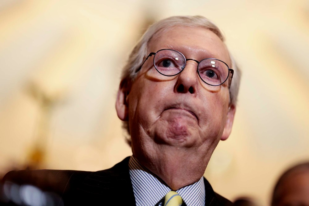 Senate Minority Leader Mitch McConnell