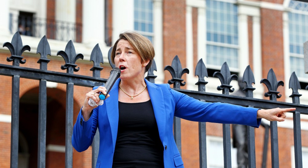 Maura Healy Rallies For International Students