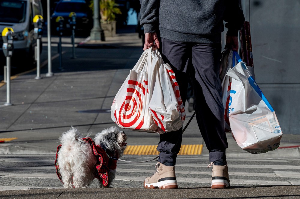 Shoppers During Holiday Retail Season