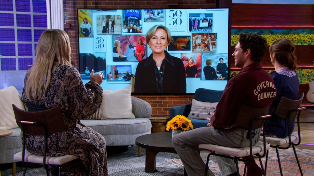 "Morning Joe" co-host and Know Your Value founder Mika Brzezinski joins "The Kelly Clarkson Show" on Feb. 22, 2023.