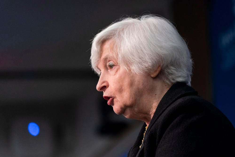 Treasury Secretary Janet Yellen in Washington on April 20, 2023.