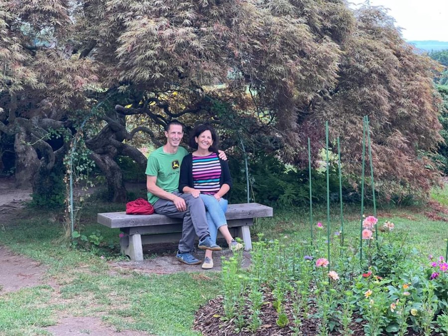  Liat Atzili and Aviv in Waterford, Connecticut in August 2023.