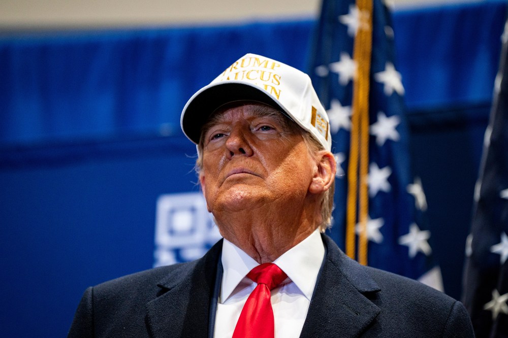 Donald Trump Campaigns In Iowa