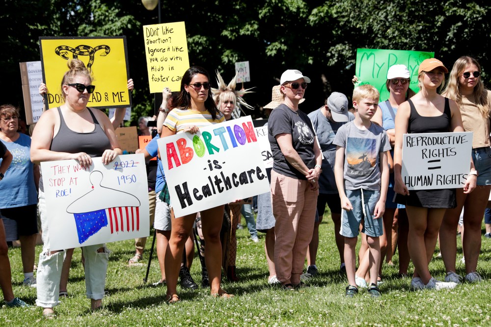 abortion rights rally protest iowa