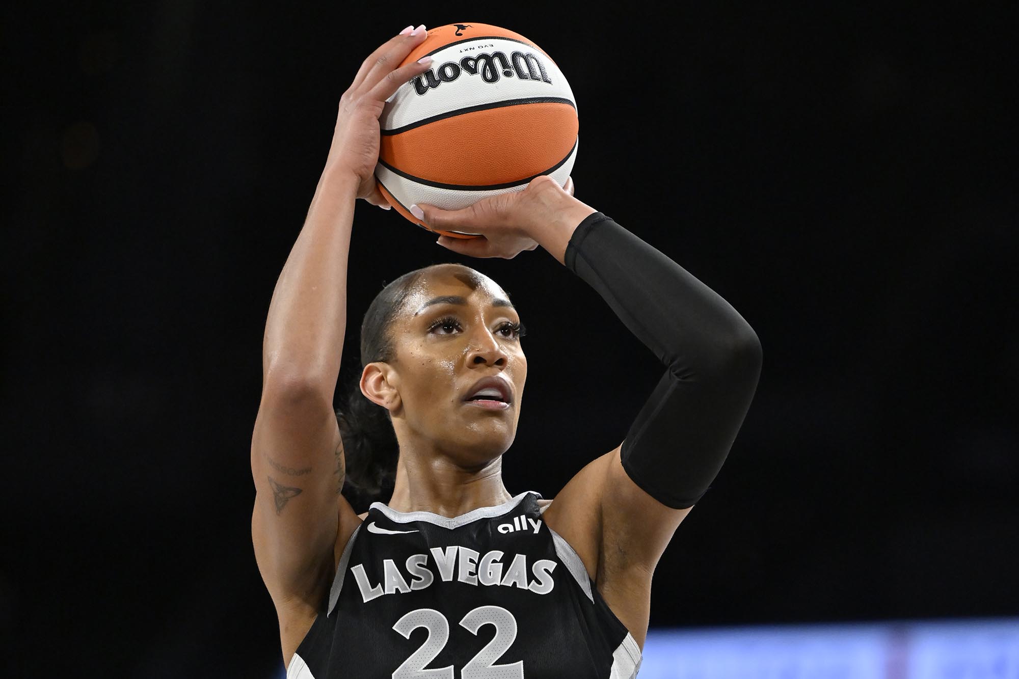 A'ja Wilson's on top' in brilliant Nike ads for her A'One