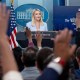 White House Press Secretary Karoline Leavitt speaks in the Brady Briefing Room of the White House