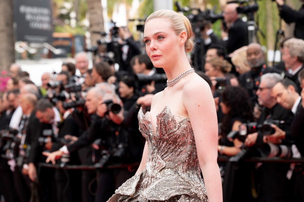 "Jeanne du Barry" Screening & Opening Ceremony Red Carpet - The 76th Annual Cannes Film Festival Elle Fanning 2023