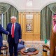 Ahmed al-Sharra meets with Donald Trump.