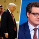 President Donald Trump and Saudi Crown Prince Mohammed bin Salman; MSNBC's Chris Hayes.