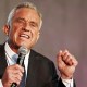 Robert F. Kennedy Jr. speaking into microphone